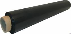 Folia stretch ręczna czarna 23 mic.  1.2kg (netto) 150m