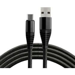 Kabel USB - USB-C EVERACTIVE 1m 5A czarny (CBB-1CHB)