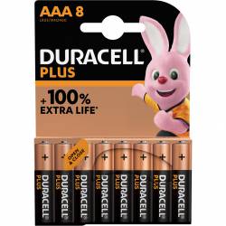 Bateria DURACELL Plus AAA/LR03/MN2400 alkaliczna blister (8szt)