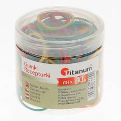 Gumki recepturki 40g mix tuba 313931 TITANUM