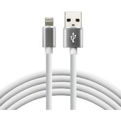 Kabel USB - Lightning EVERACTIVE 1,5m 2,4A biały (CBS-1.5IW)
