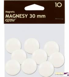 Magnesy 30mm GRAND biała (10)^ 130-1693                     a