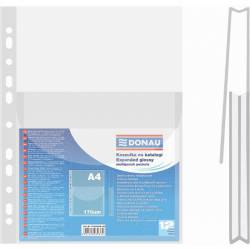 Koszulka na katalog z klapką DONAU A4 krystal 170mic 1775001PL-00