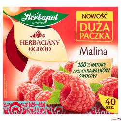 Herbata HERBAPOL malinowa (40 torebek) 108g 