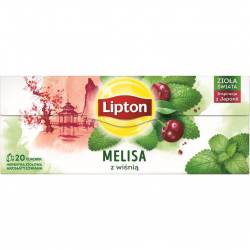 Herbata Lipton melisa wiśnia 20SERx12 PL; 67833587 LIPTON