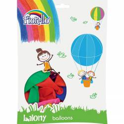 Balony 10 PASTEL MIX KOLOR 170-1673 KW TRADE