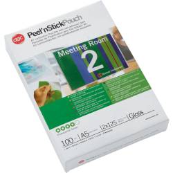 Folia do laminacji GBC Pouch Peel`nStick A5 125Mic100pcs 3747244