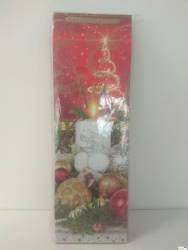Torebka świąteczna na butelkę AL2 (10) 12x36,9x11cm ARGUS