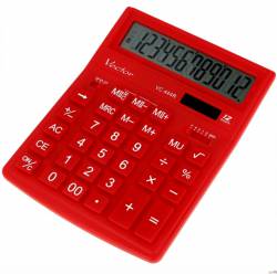 Kalkulator VECTOR VC-444 czerwony 12p