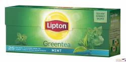 Herbata LIPTON GREEN MINT 25 torebek
