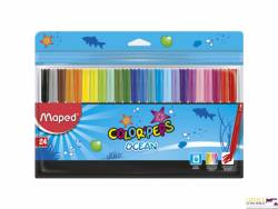 Flamastry COLORPEPS OCEAN 24 kolorów ETUI 845722 MAPED