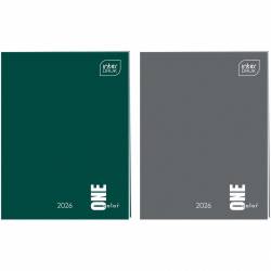 Kalendarz książkowy 2026 A7 One Color INTERDRUK