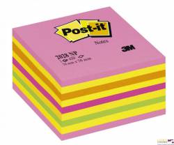 Bloczek 3M POST-IT 2028-NP 76x76mm różowy 450k FT510093204