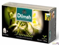 Herbata DILMAH aromat wanilii, 20 saszetek