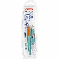 Pióro wieczne MY.PEN turkusowe dla praworęcznych 300006508 HERLITZ