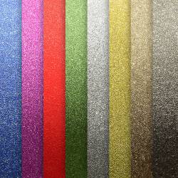 Papier samoprzylepny brokatowy mix kol. (10) 150g 206999 ARGO