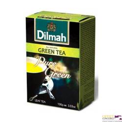 Herbata DILMAH Pure green zielona 100g SYPANA