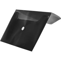 Koperta PP na zatrzask DL czarna BT612-V TETIS