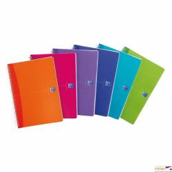 Kołonotatnik A5 90k PP OXFORD MY COLOURS kratka 100102483
