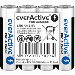 Bateria alkaliczna EVERACTIVE Pro Alkaline AA/LR6 taca (4szt)
