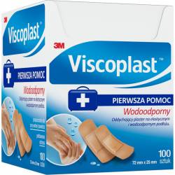 Plastry VISCOPLAST MINIFOL 72x25mm, 100szt.