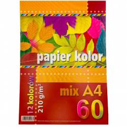 Papier samop.A4 kol.mix (20) KRESKA