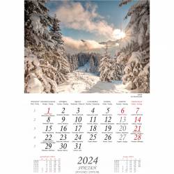 Kalendarz wieloplanszowy 13 kartkowy Piękno Gór W1 BESKIDY
