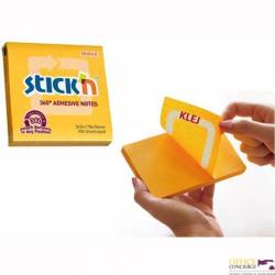 Bloczek STICK"N 76x76mm 360stopni ciemnożółty 21551