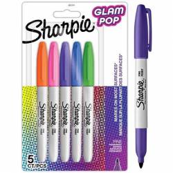 Markery permanentny SHARPIE Glam Pop (5 kolorów) 2201774
