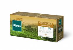 Herbata DILMAH Ceylon gold czarna 25 torebek, 2g