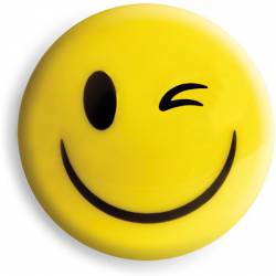 Magnesy do tablic żółte uśmiechy 20mm GM300-SY8 TETIS