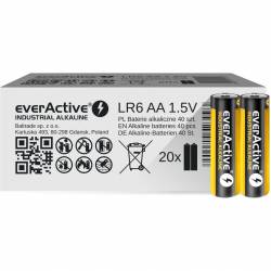 Bateria alkaliczna EVERACTIVE Industrial Alkaline AA/LR6 pudełko (40szt)
