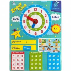 Magnetyczny zestaw do nauki Zegara ASTRAFUN 48el. 338025904