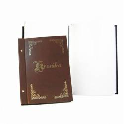 Kronika A4 250*345 pionowa brąz WARTA  319-025